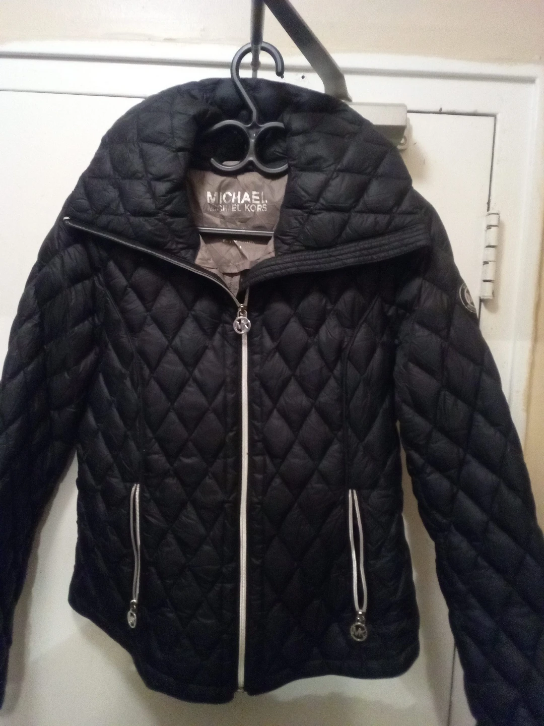 Michael Kors Quilted Black Jacket