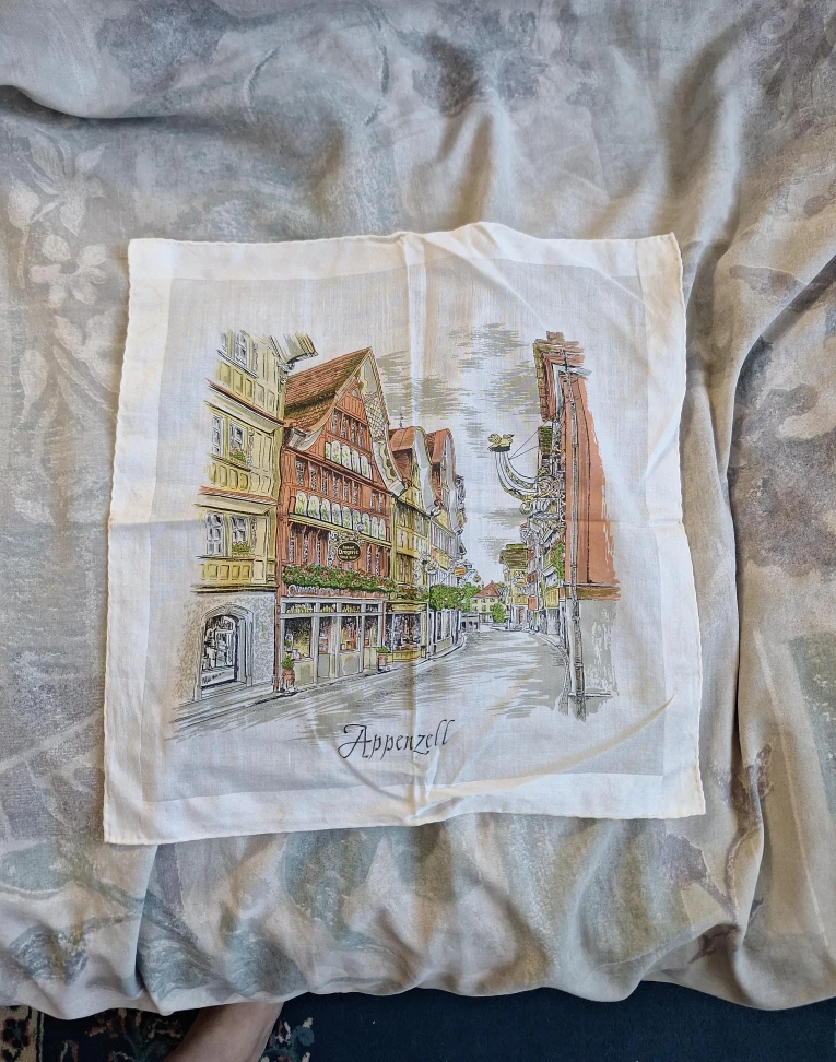 Appenzell Souvenir Handkerchief