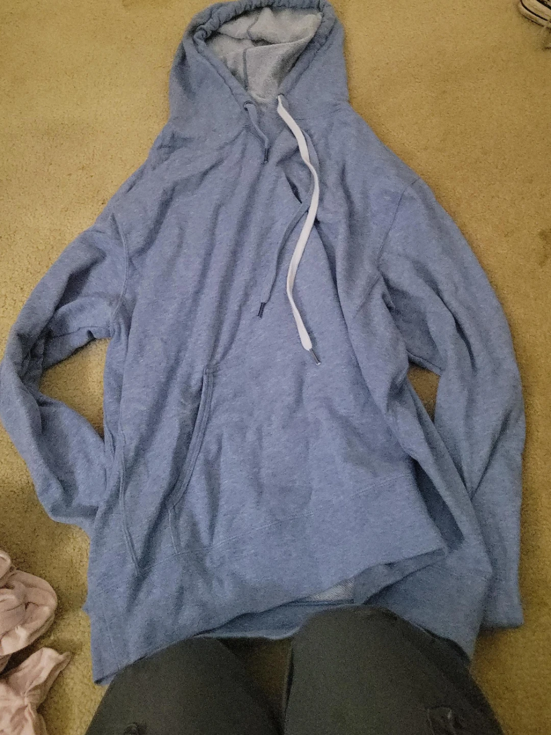 Blue Pullover Hoodie