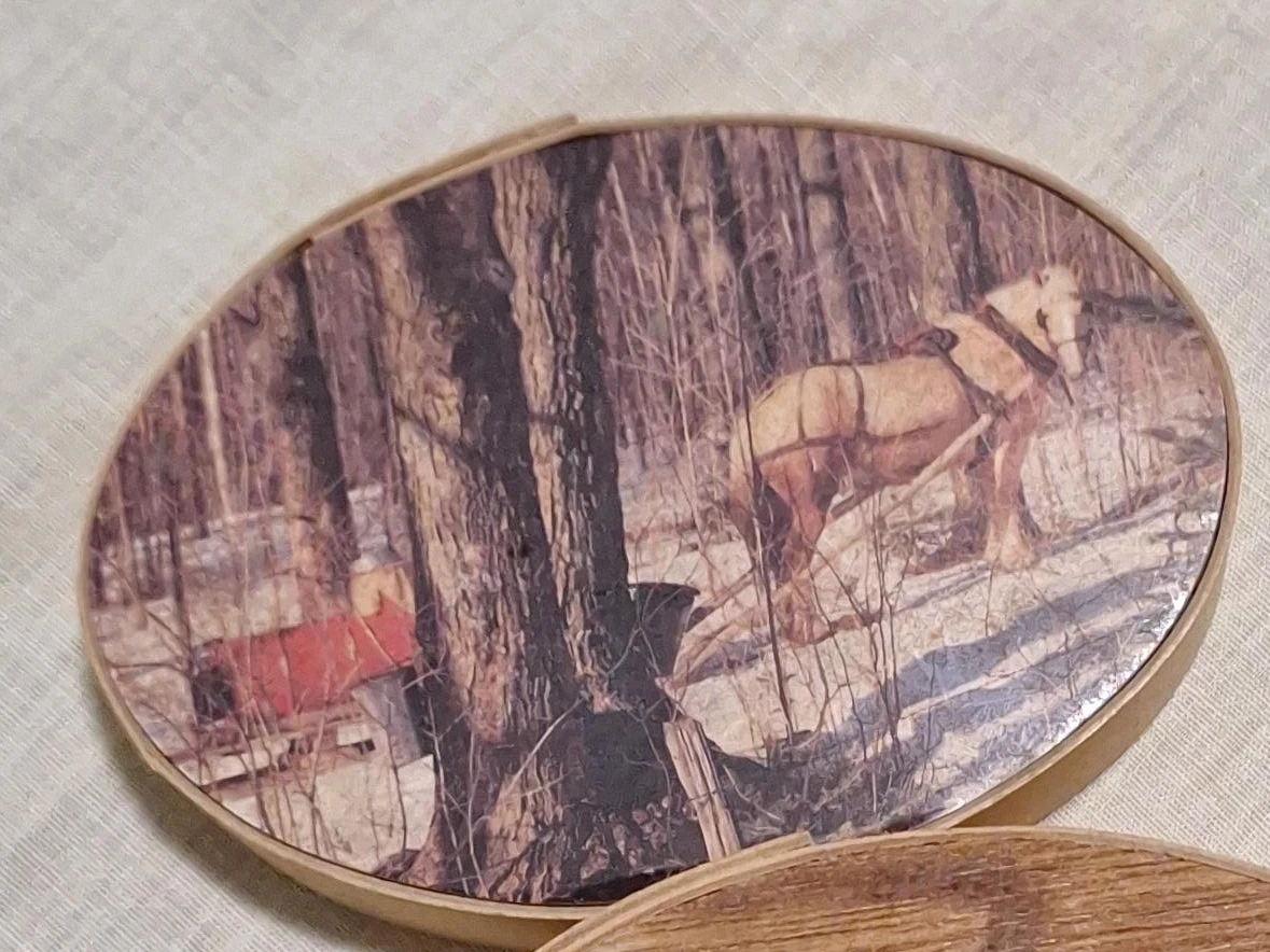 Cleary's Pure Maple Candies Wood Box