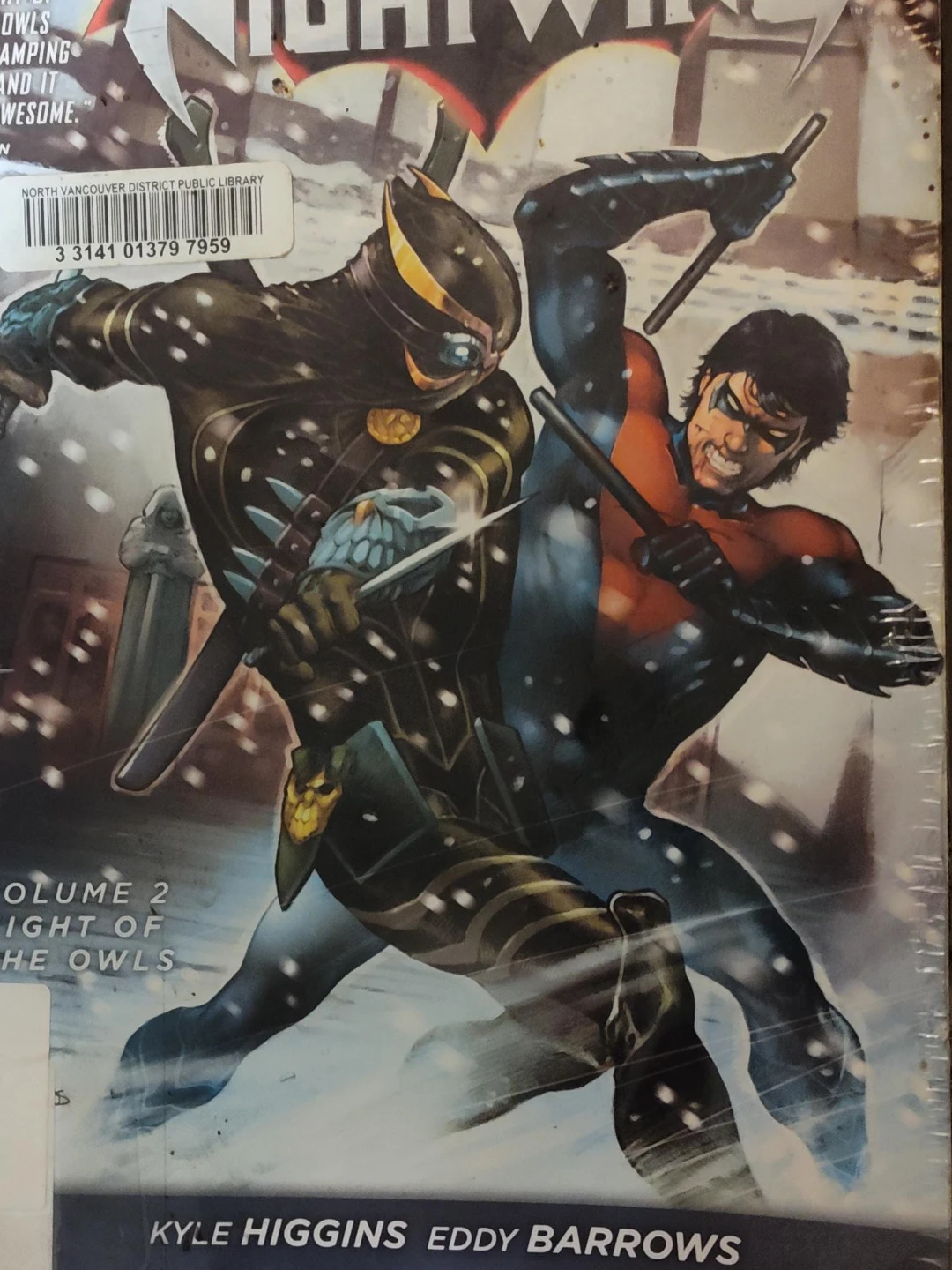 Nightwing Vol 2: Night of the Owls (DC Comics)