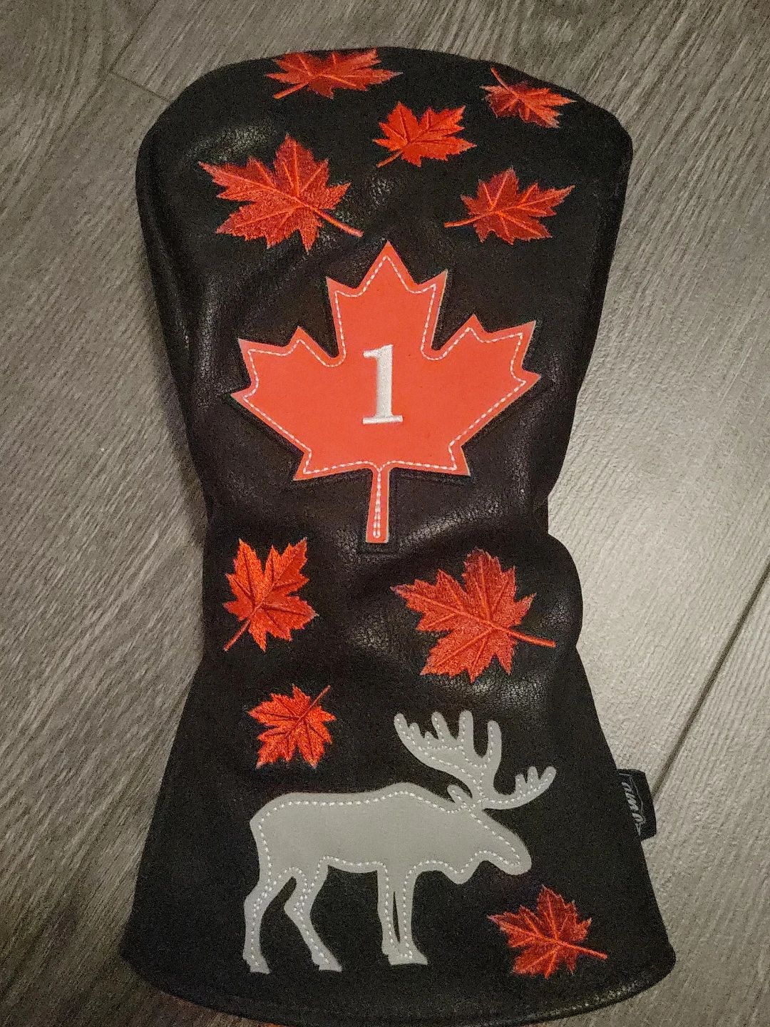 CMC Design Driver Headcover - Moose & Maple Leaf