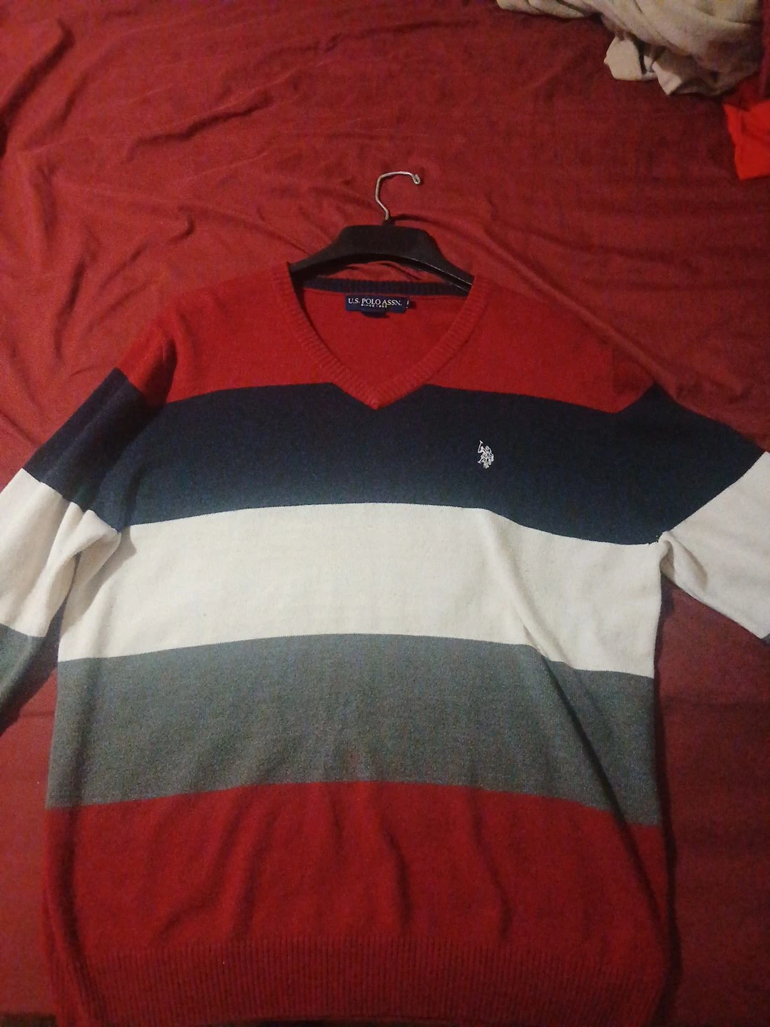 U.S. Polo Assn. V-Neck Sweater