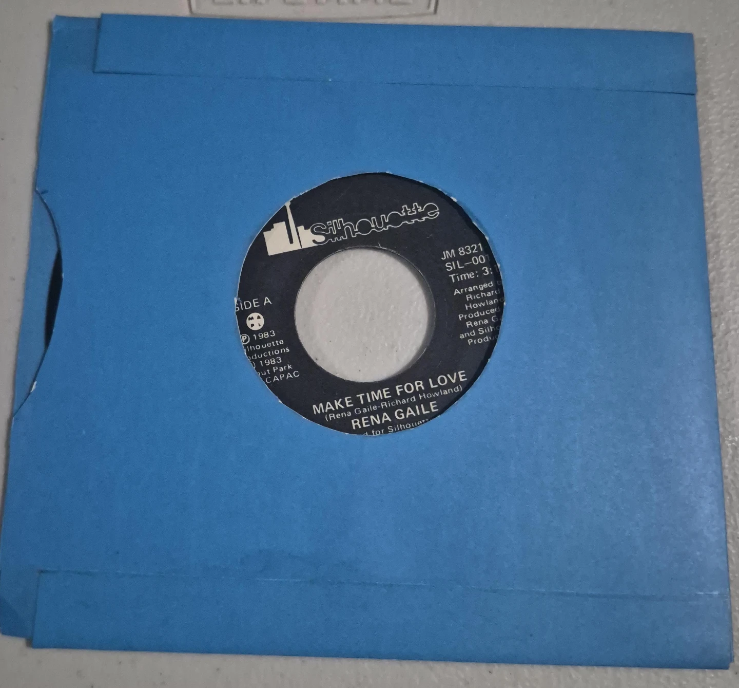 Rena Gaile - Make Time For Love 7-inch Vinyl Record