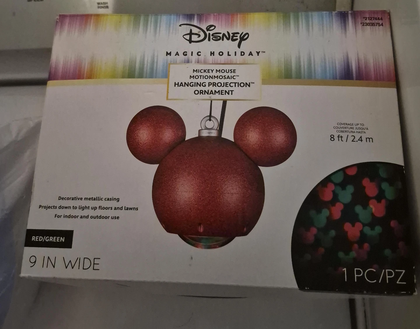 Disney Mickey Mouse Hanging Projection Ornament