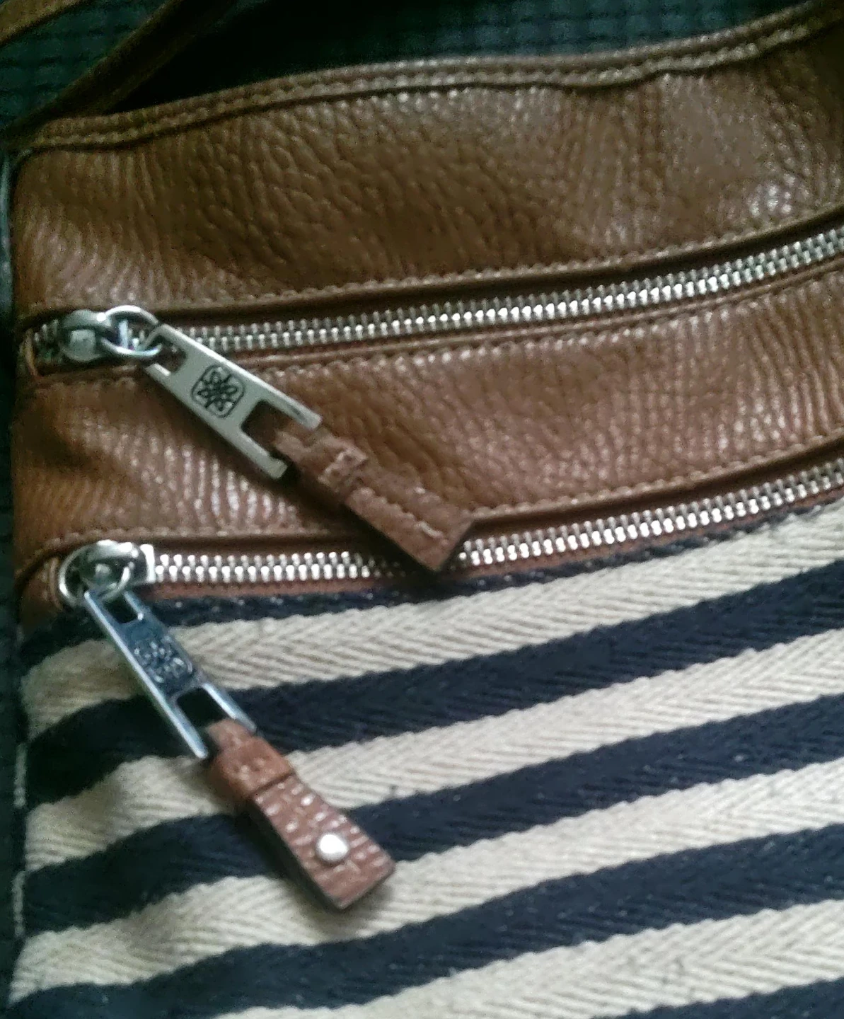 Sak striped crossbody bag