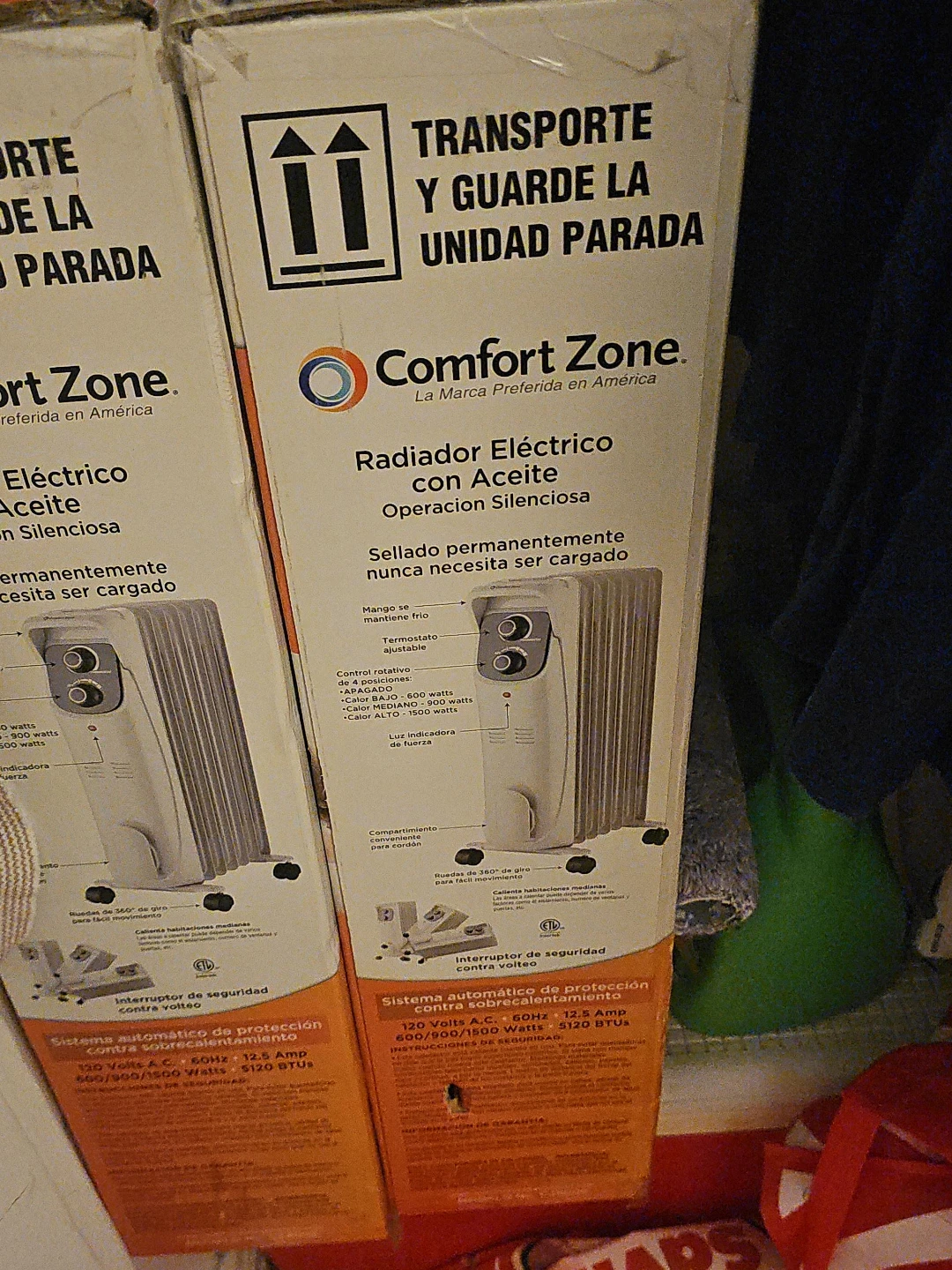 Comfort Zone Oil-Filled Radiator Heater