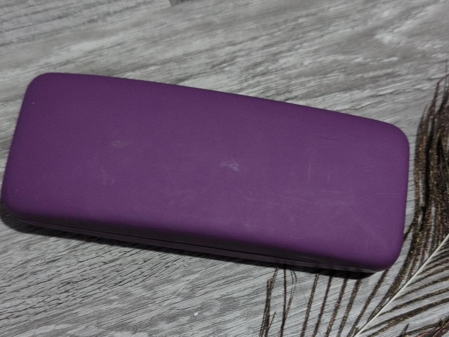 Purple Eyeglass Case
