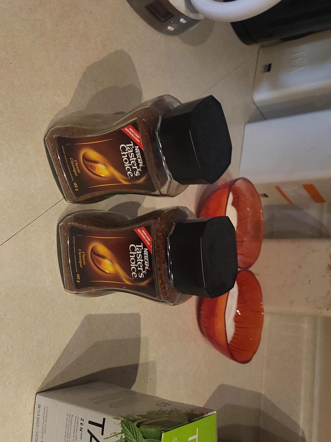 Two Nescafé Taster's Choice Instant Coffee Jars 100g