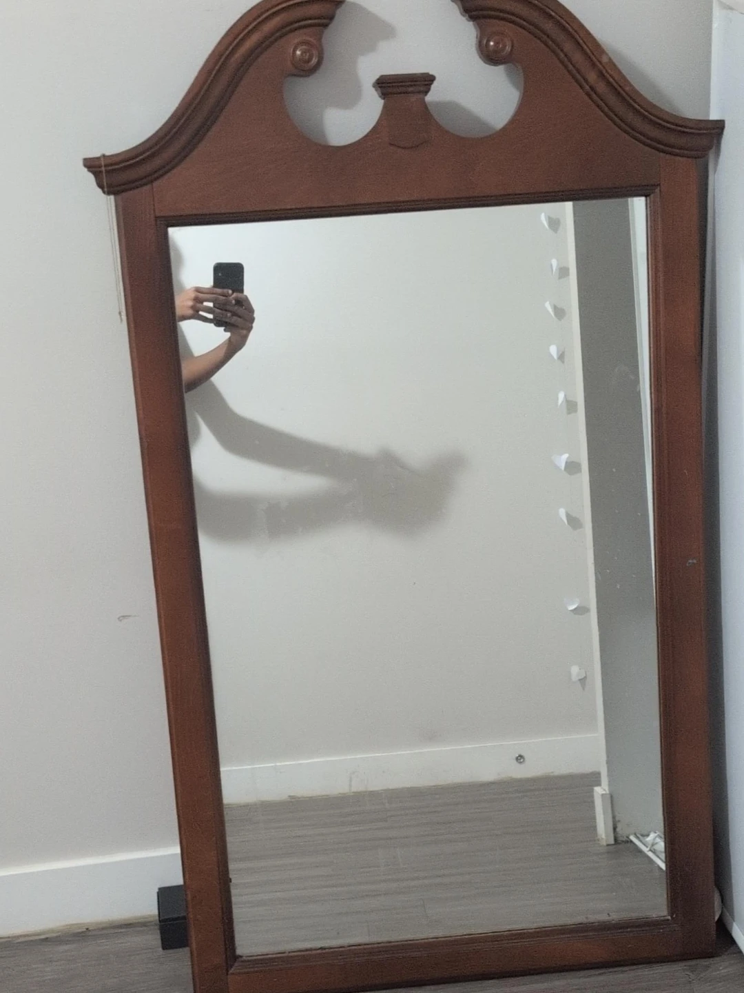 Vintage Style Wooden wall Mirror