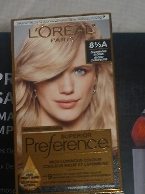 Two L'Oreal Superior Preference 8 1/2A Hair Colour Boxes - photo 2