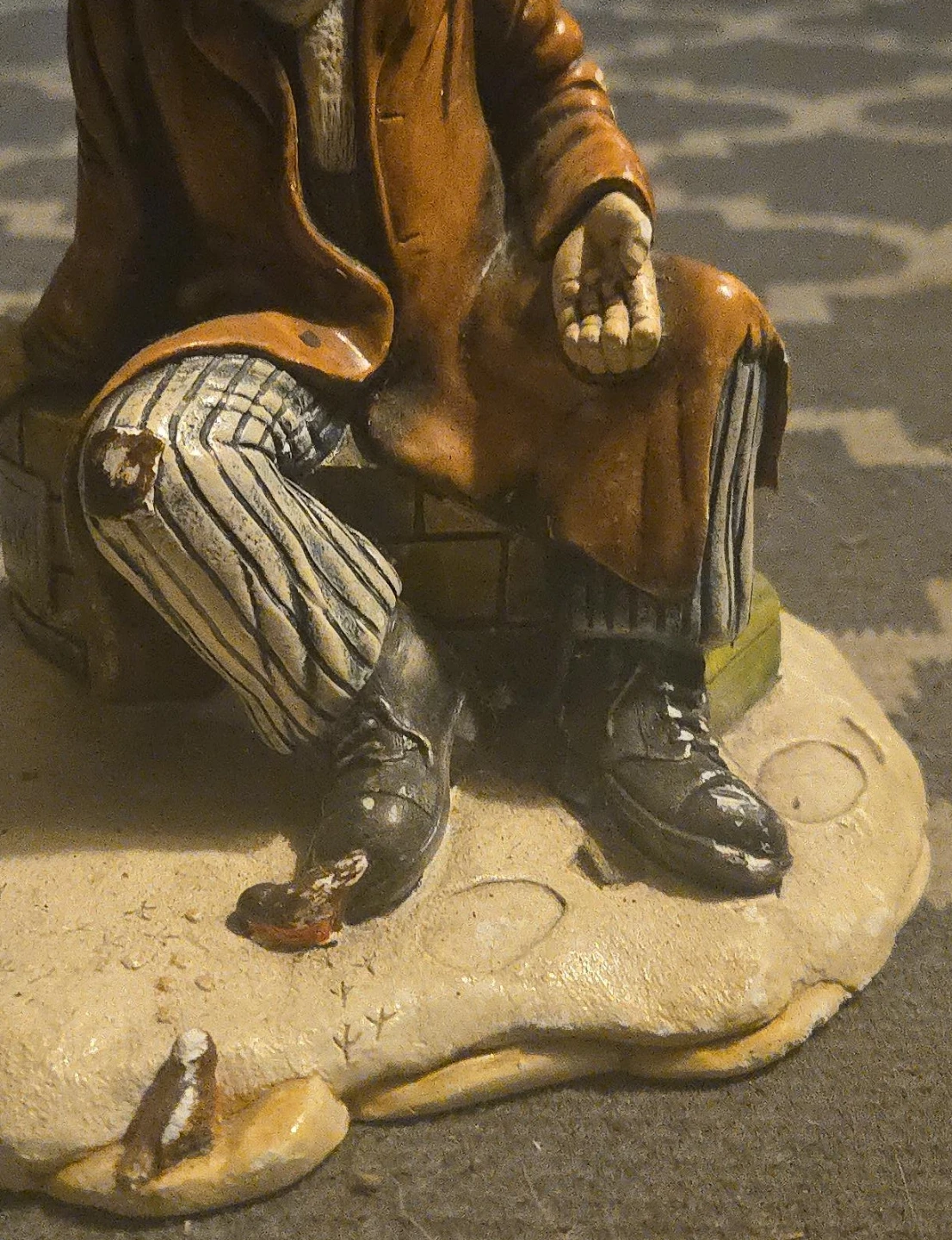 Vintage Naturecraft Sharing Figurine Ref No 877