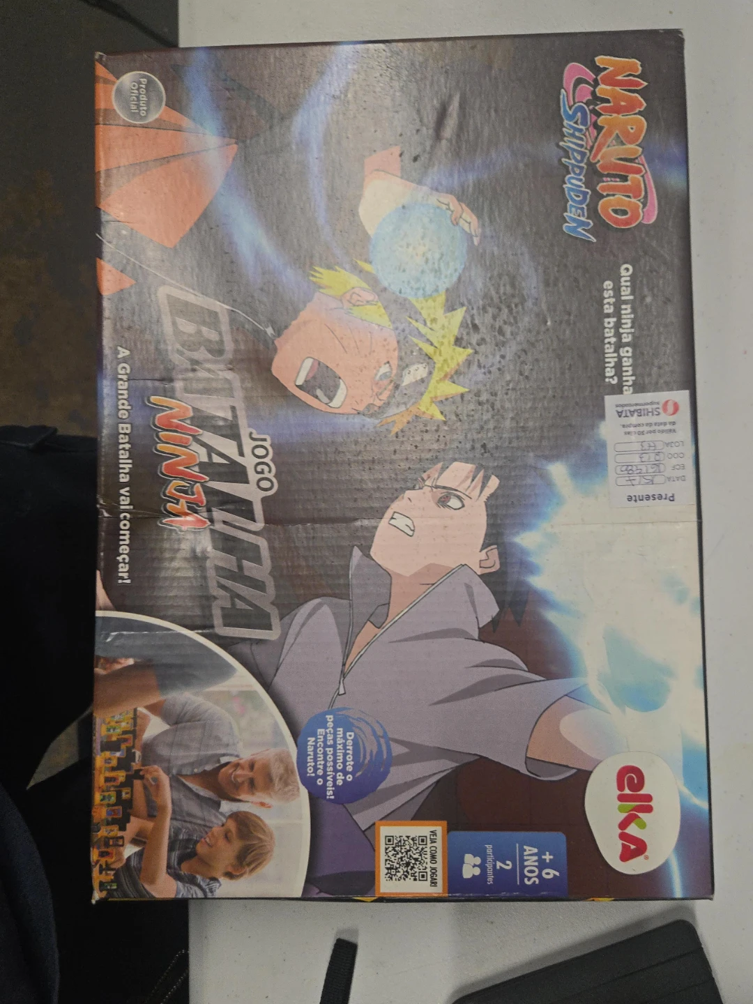 Naruto Shippuden Batalha Ninja Board Game by Elka