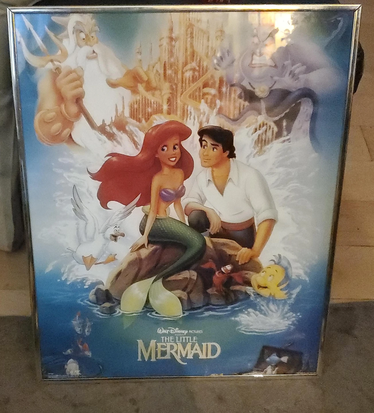 The Little Mermaid Framed Poster