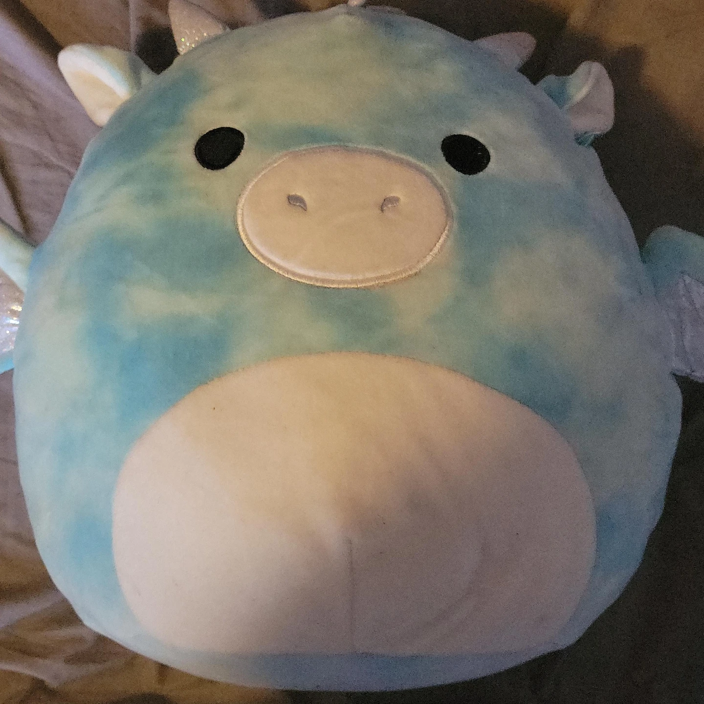 Squishmallows Blue Dragon Plush
