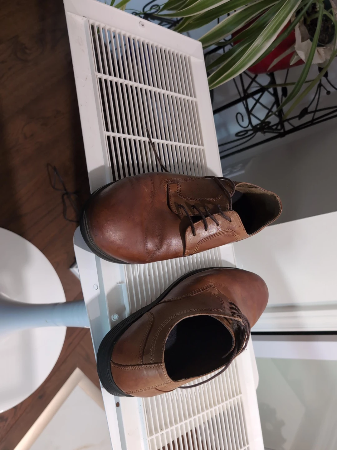 Hush puppies Men's Leather Dress Shoes