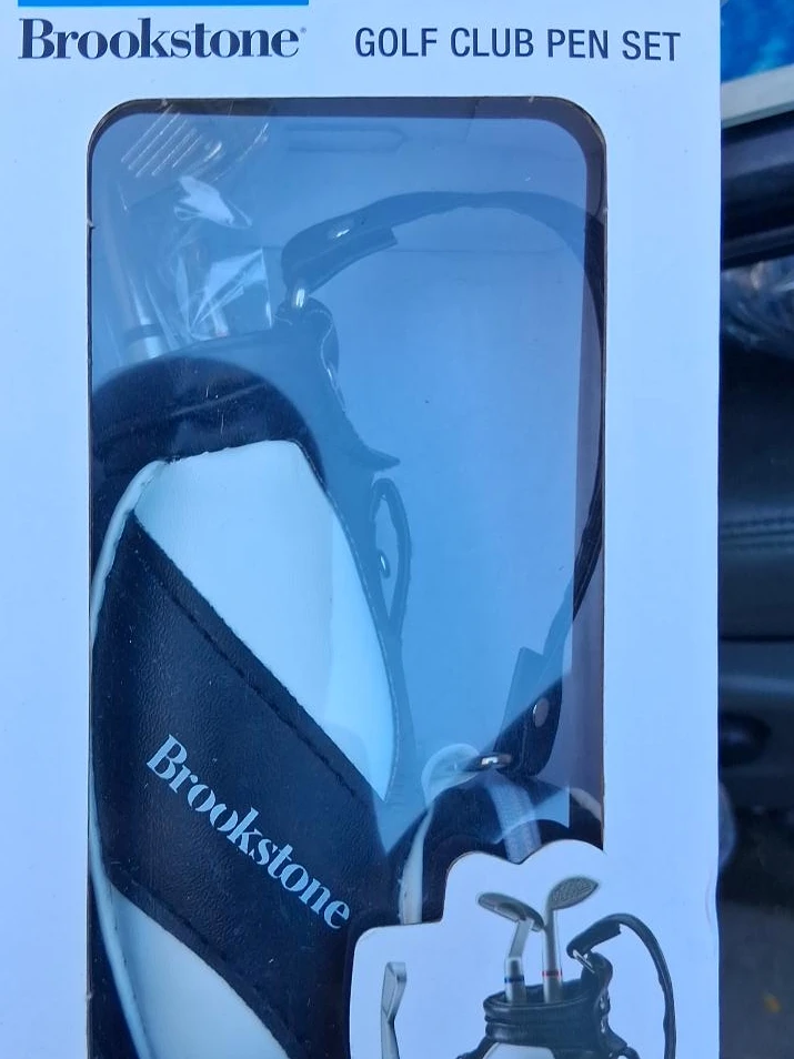 Brookstone Golf Club Pen Set