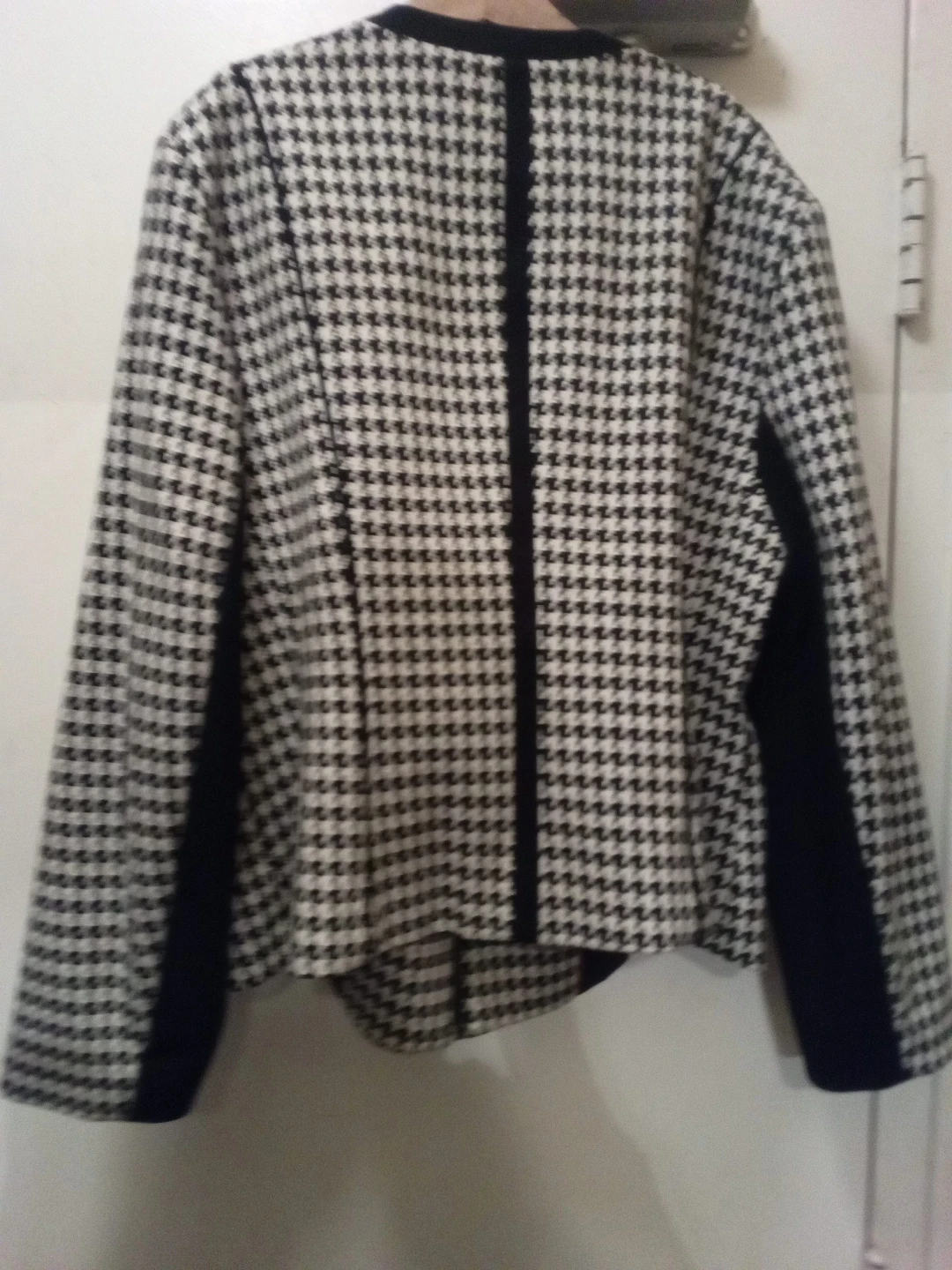 Houndstooth Pattern Jacket