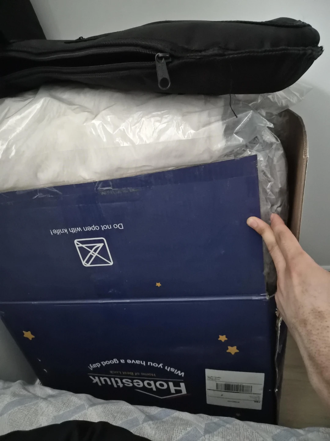 Hobestluk 3-in-1 Convertible Memory Foam Bean bag. - photo 4