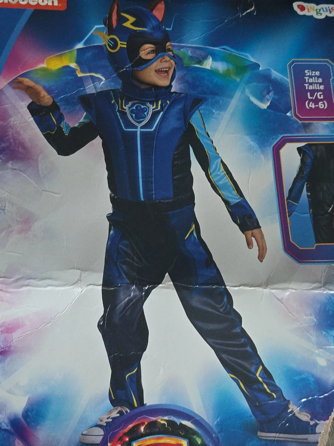 Paw Patrol Chase Costume Size L/G