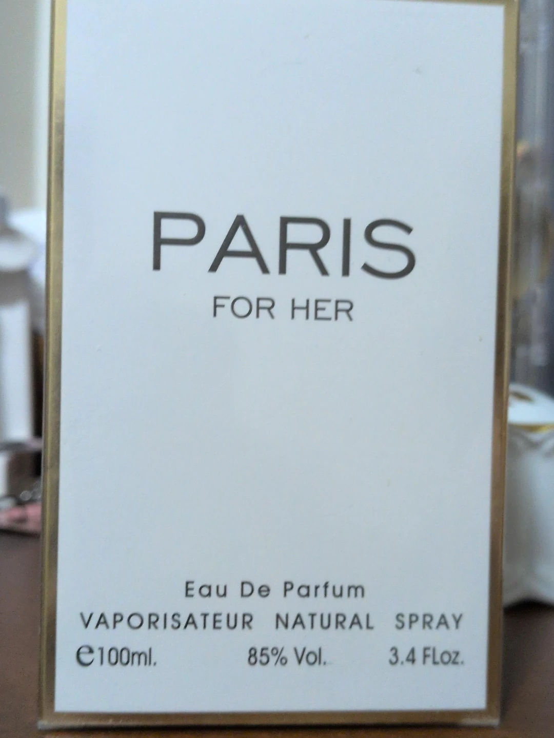 Paris For Her Eau De Parfum 100ml
