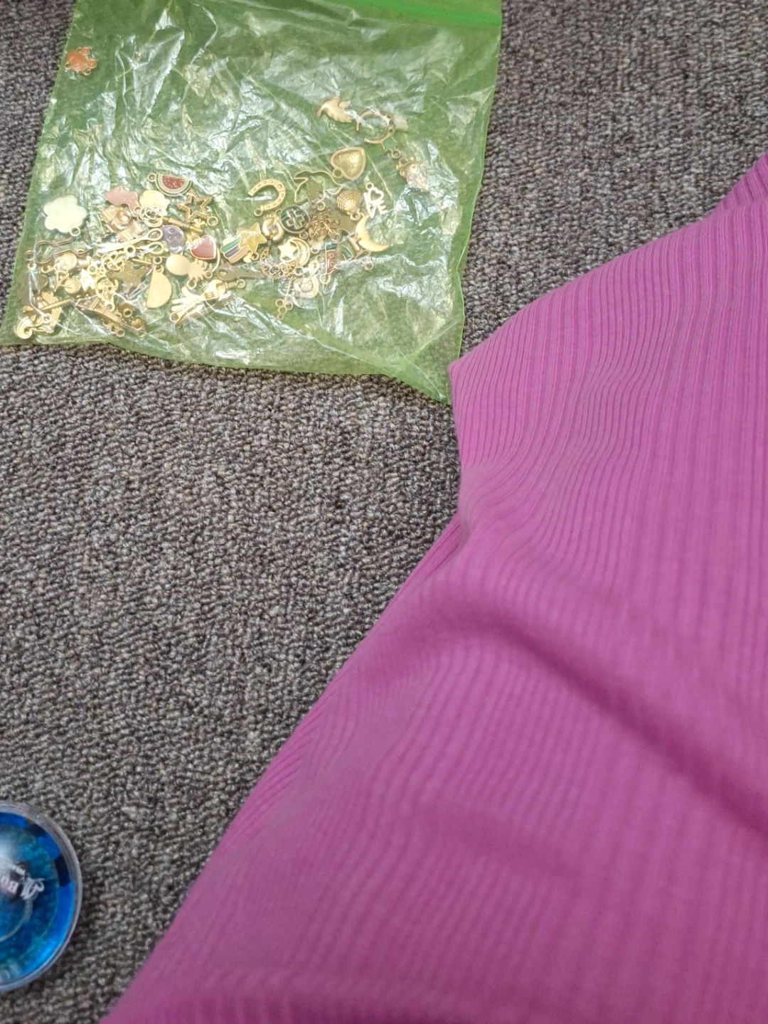 Gold-Tone Metal Jewellery Charms Lot