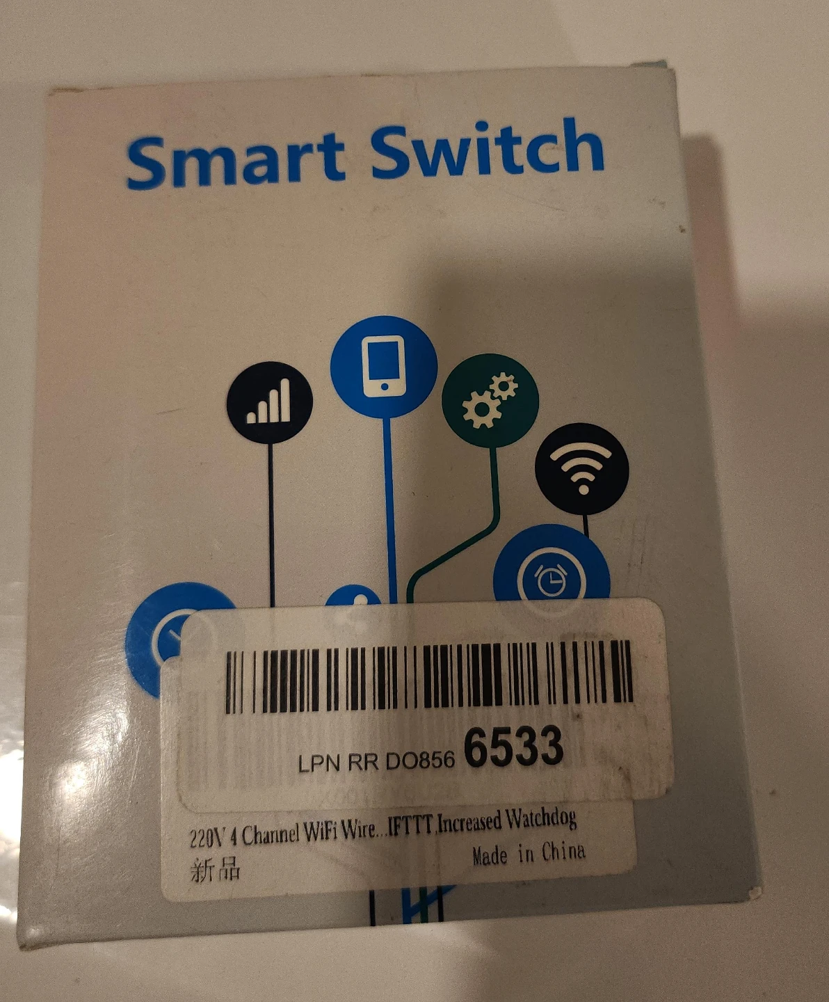 Tuya 4-Channel WiFi Smart Switch