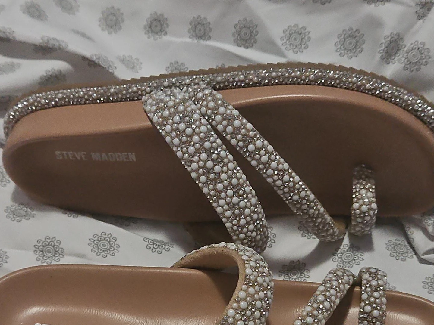 Steve Madden Beaded Sandals