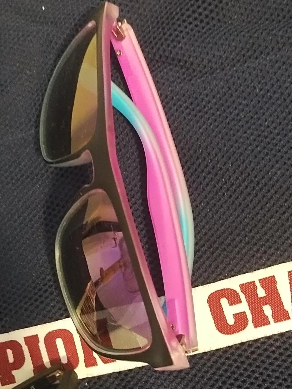 Pink and Blue Gradient Sunglasses