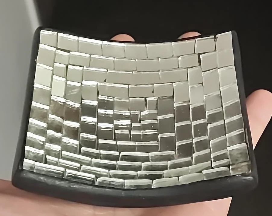 Mosaic Mirrored Decorative Dish