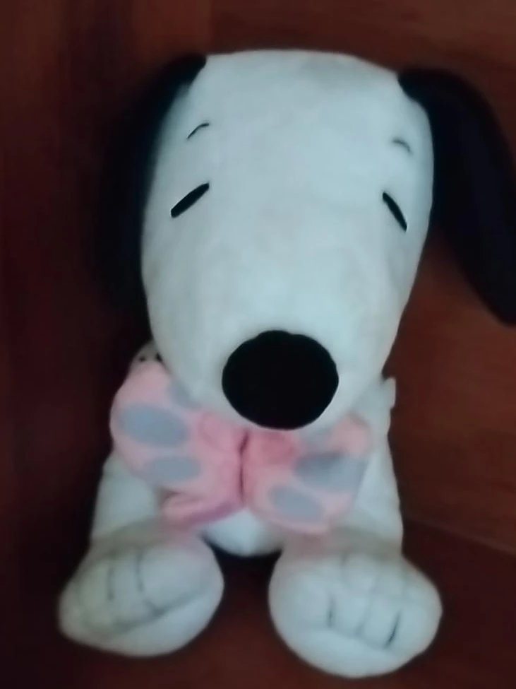 Peanuts Snoopy Plush with Bow Tie