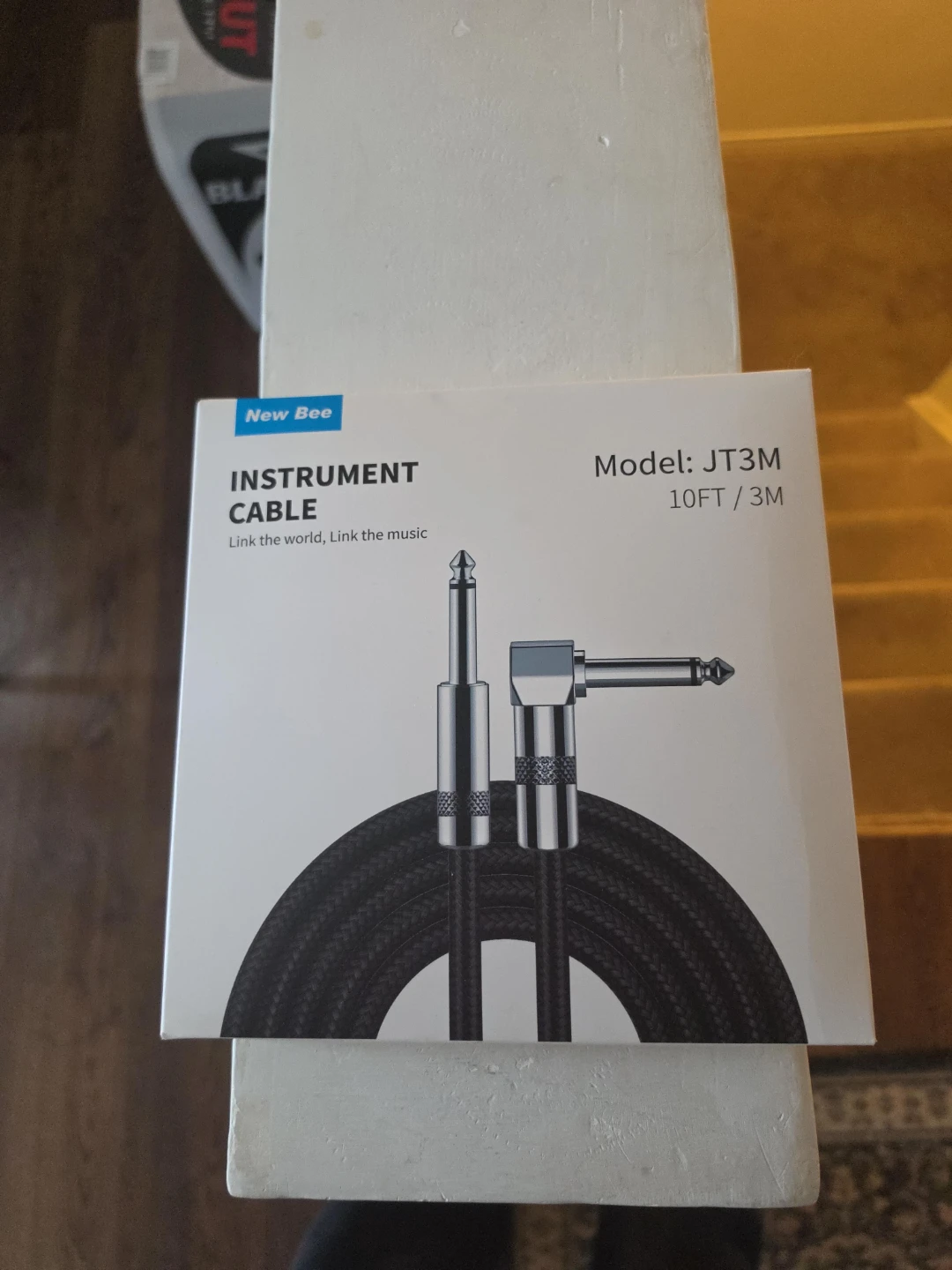 New Bee JT3M Instrument Cable 10ft/3m