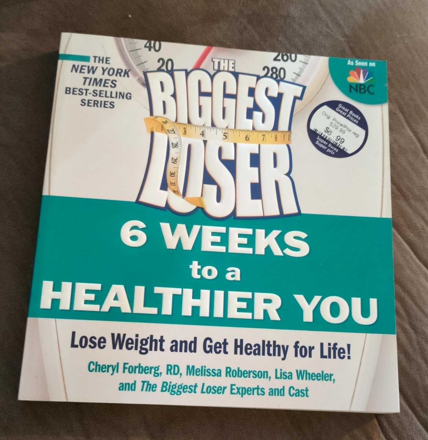 The Biggest Loser: 6 Weeks to a Healthier You Book