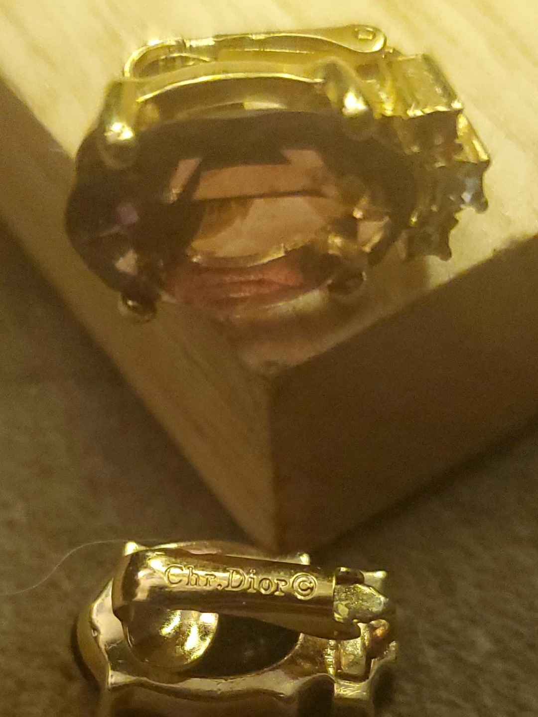 Christian Dior Vintage Clip-On Earrings - photo 4