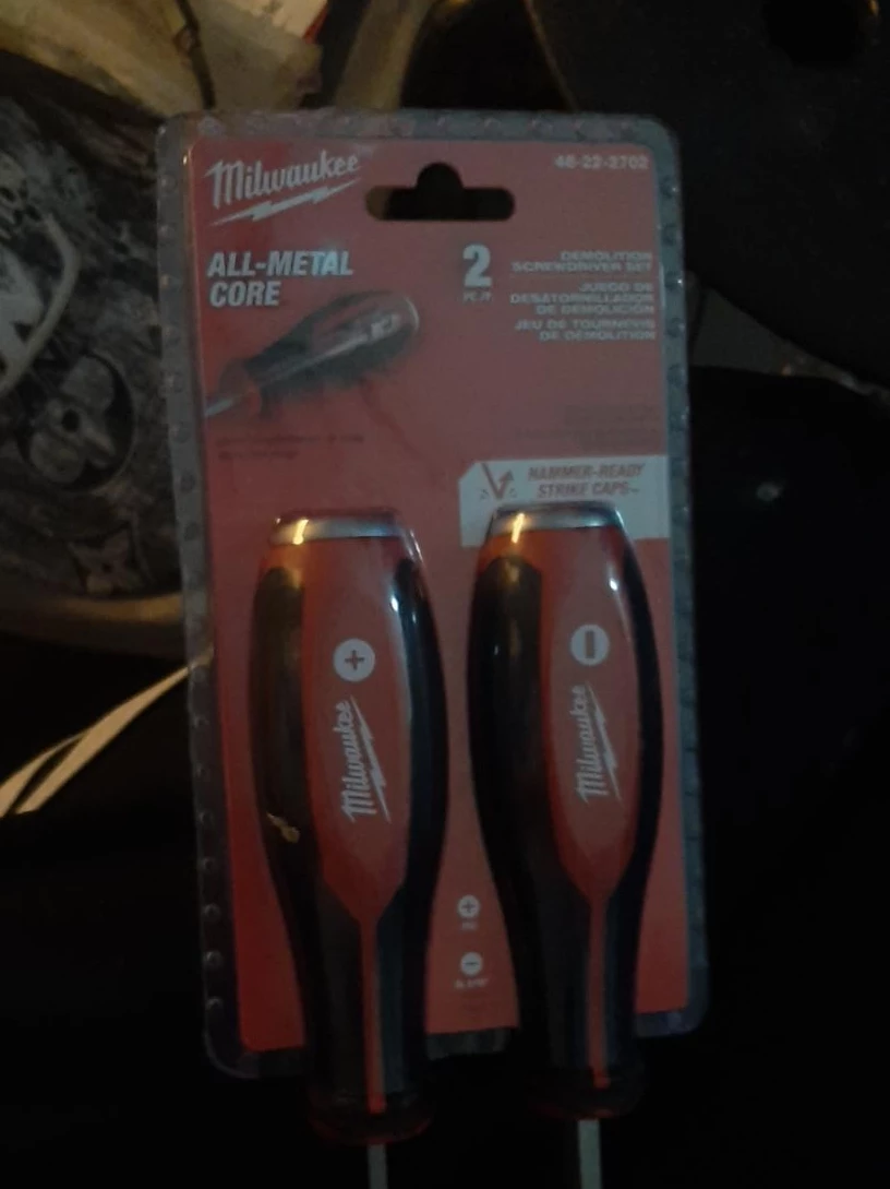 Milwaukee 2-Piece Demolition Screwdriver Set