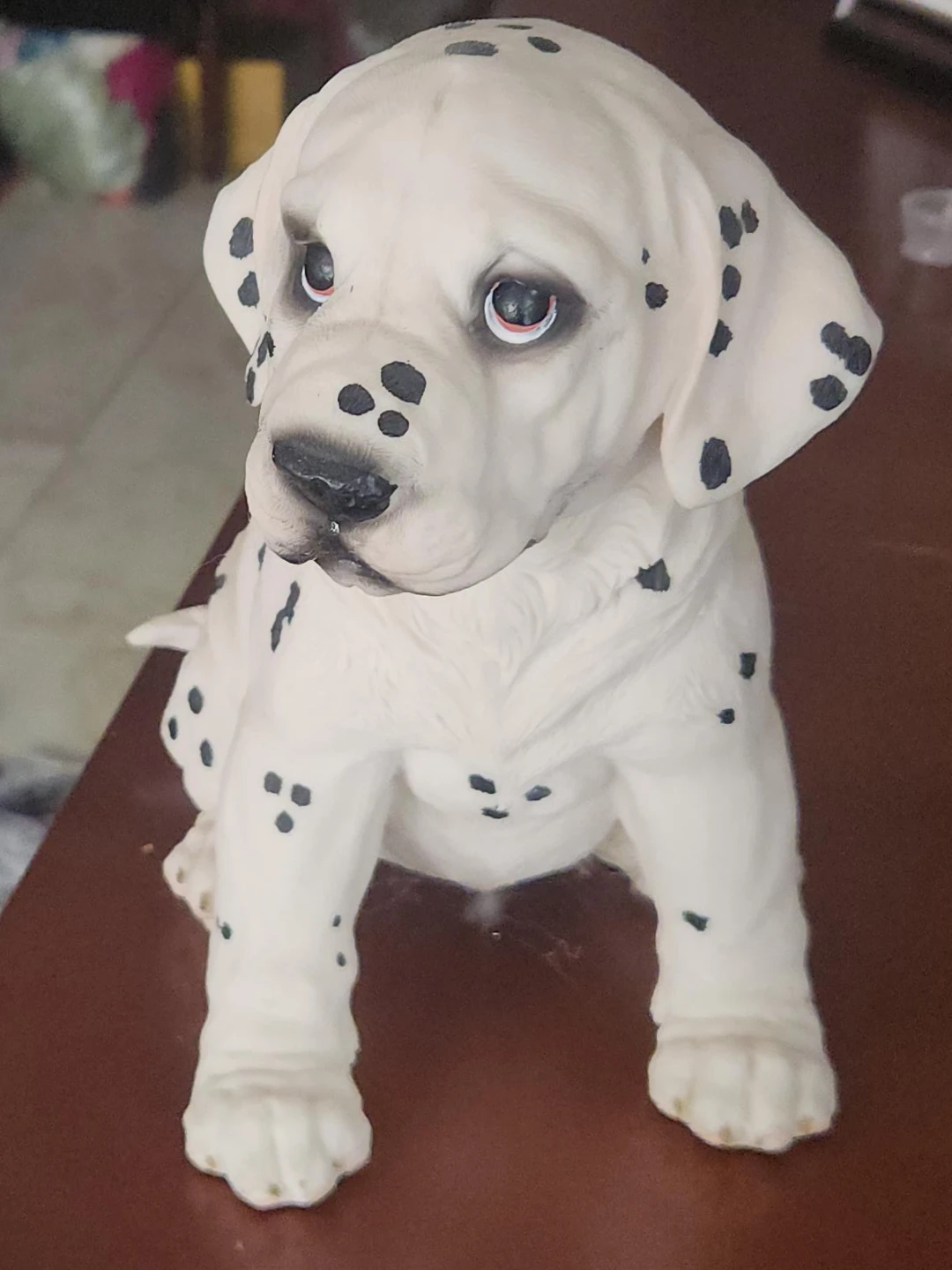 Beautiful dalmation puppy figurine