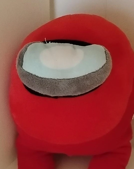 Red Among Us Plush Toy