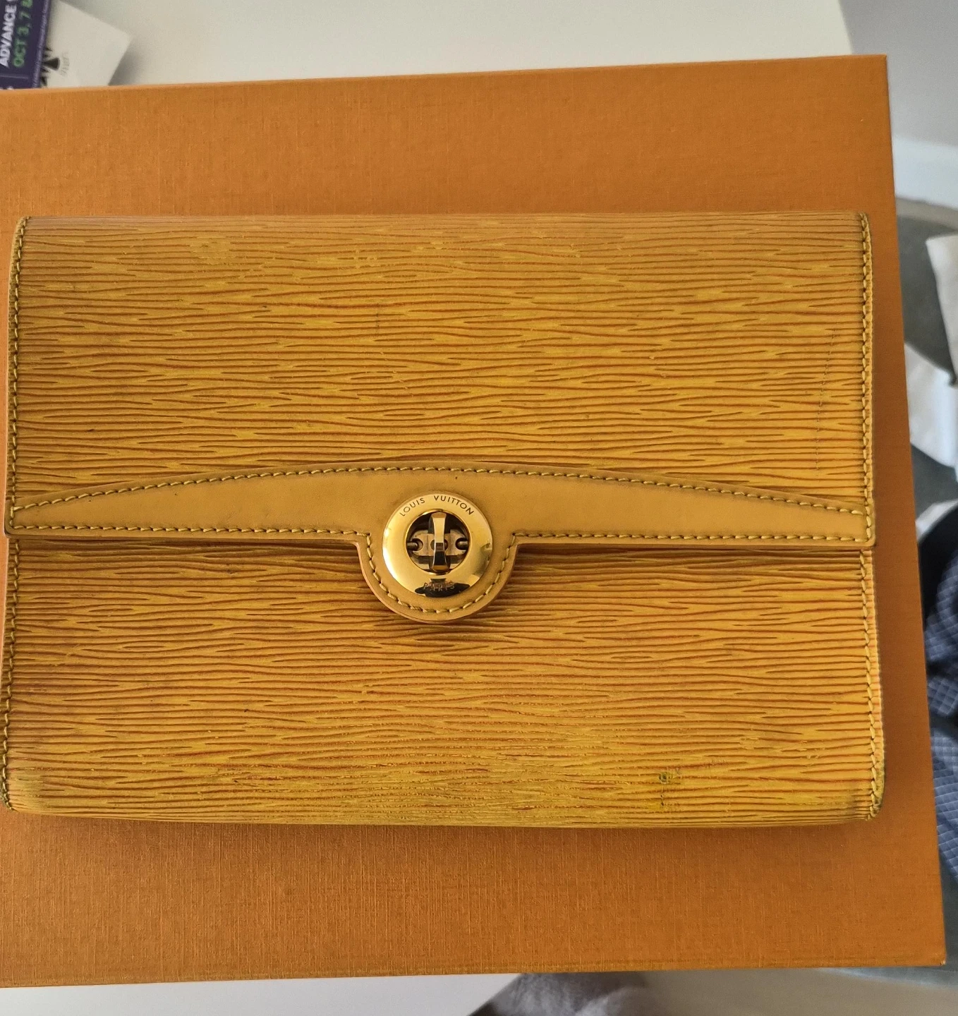 Louis Vuitton Epi Leather Clutch