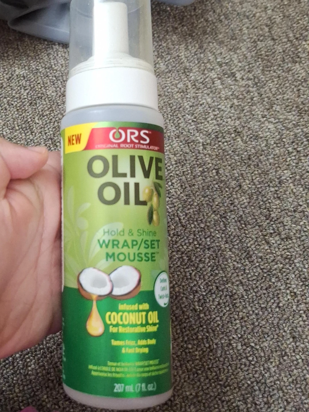 ORS Olive Oil Wrap/Set Mousse 207ml