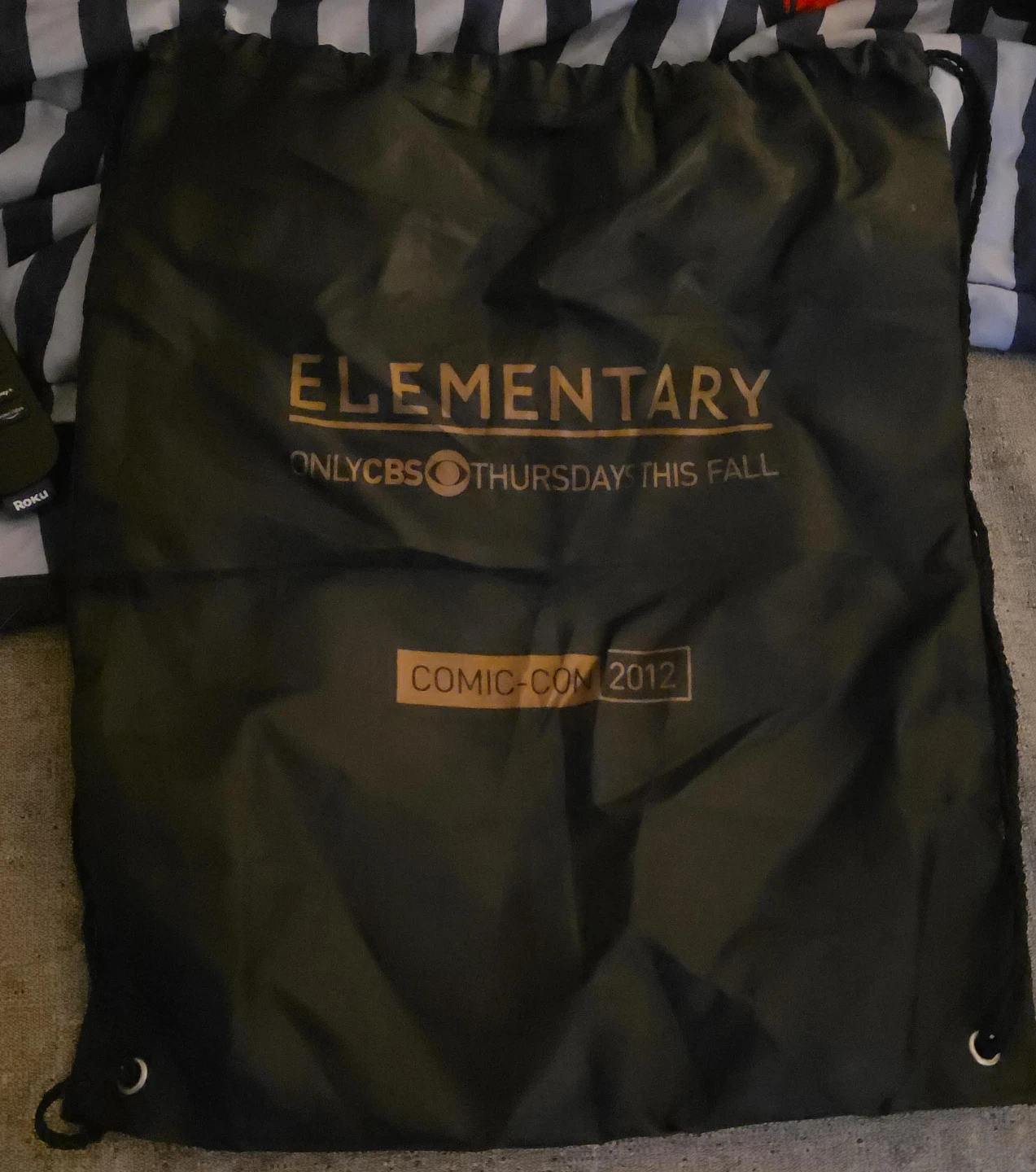 Elementary Comic-Con 2012 Drawstring Bag