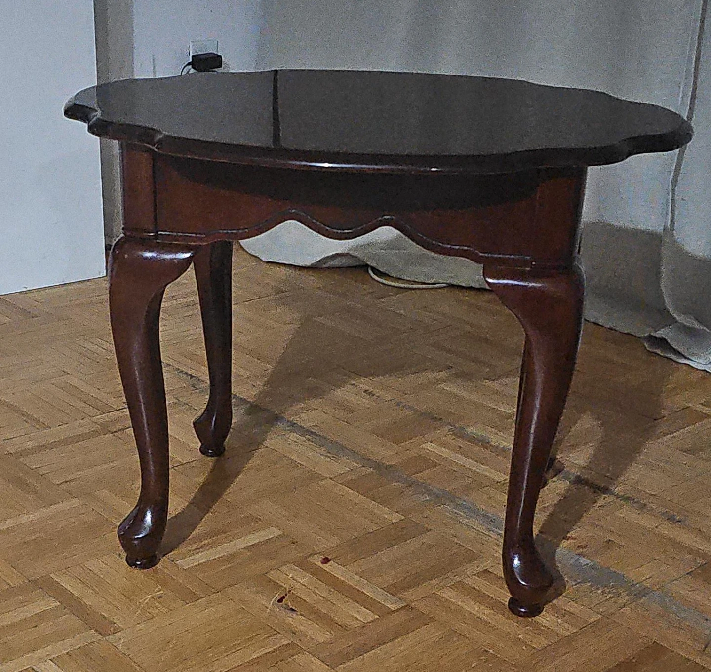 Vintage Solid Wood Side Table