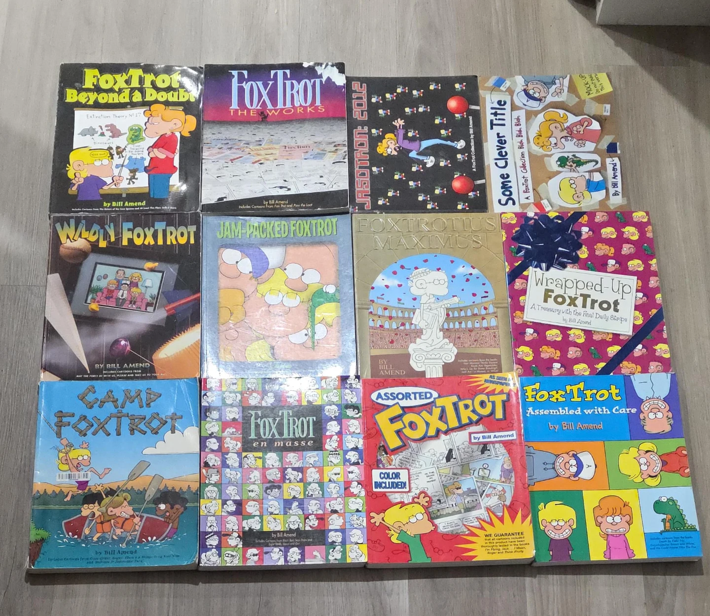 Set of 12 FoxTrot Comic Books