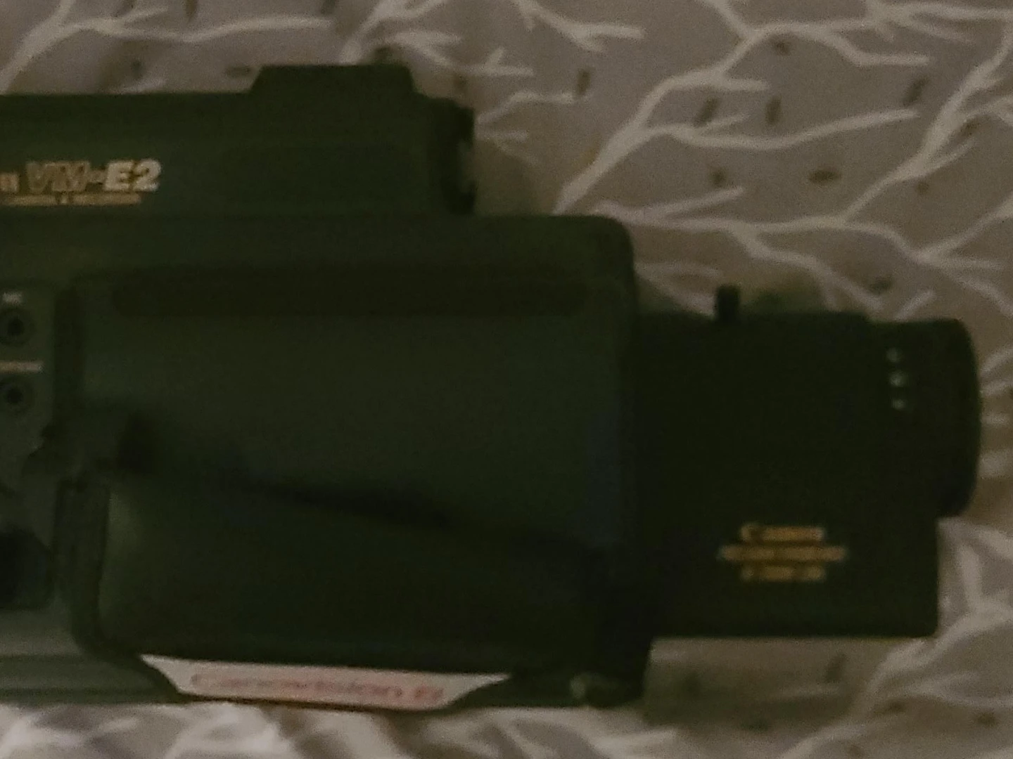 Vintage Canon Canovision 8 VM-E2 Camcorder AS IS
