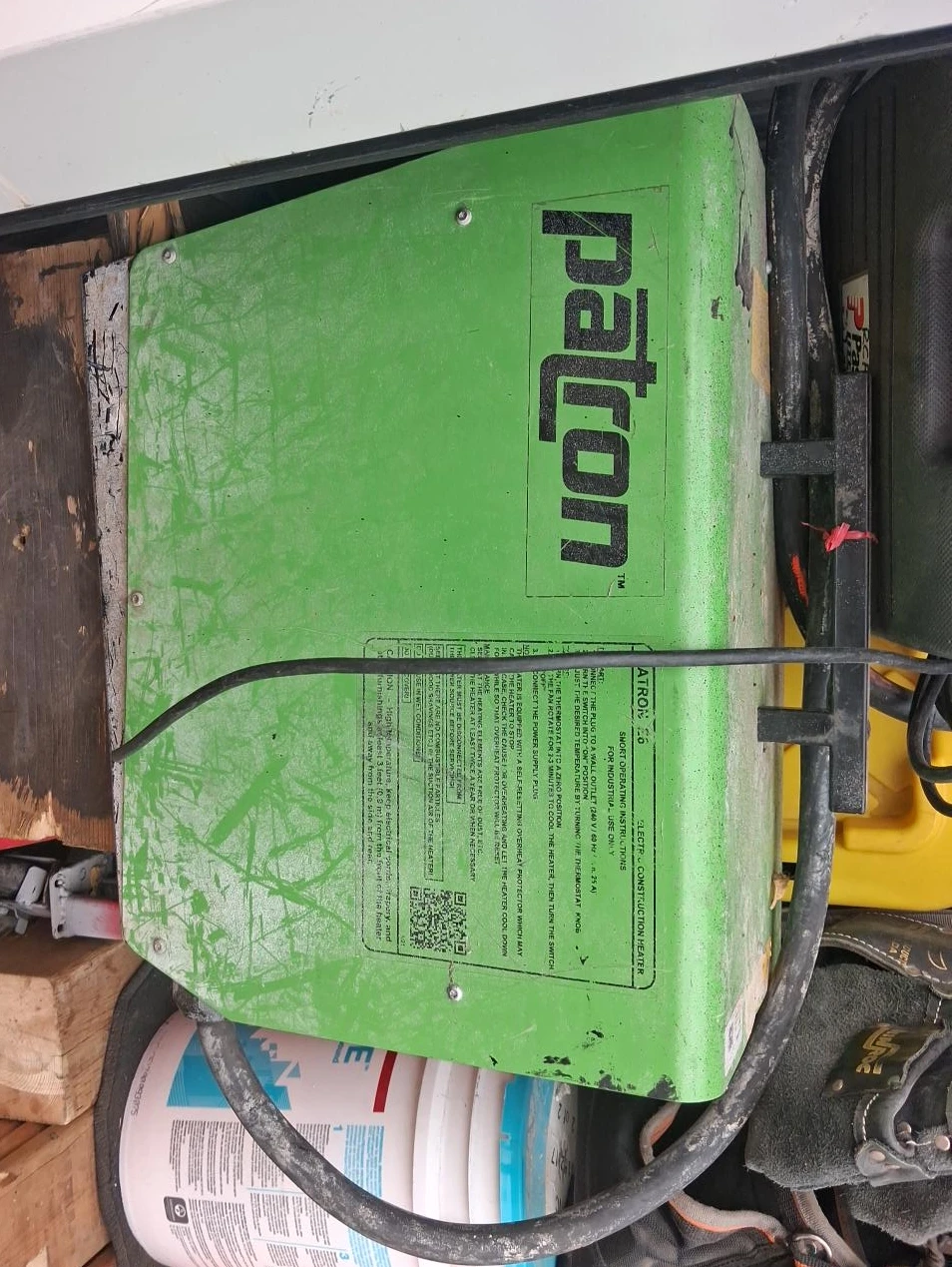 Patron Electric Construction Heater 240V