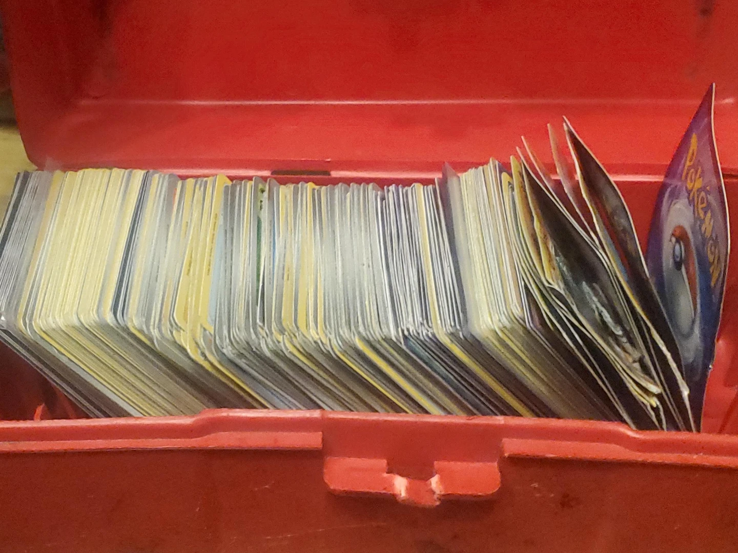 Pokémon Trading Card Collection in Storage Case