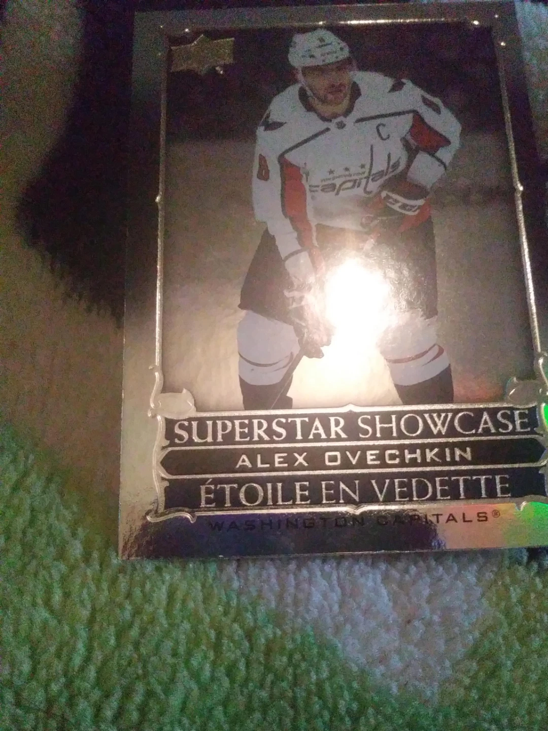 Alex Ovechkin Superstar Showcase Hockey Card