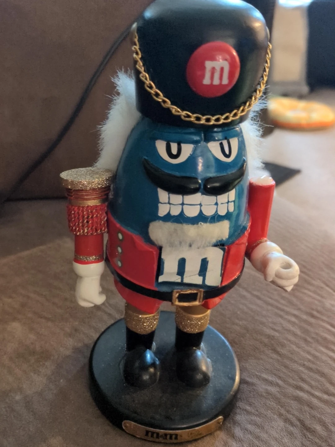 M&M's Blue Character Nutcracker