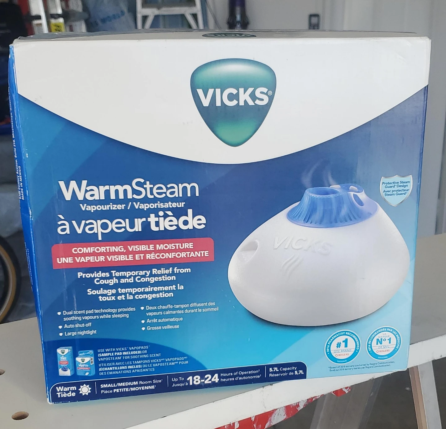 Vicks WarmSteam Vapouriser