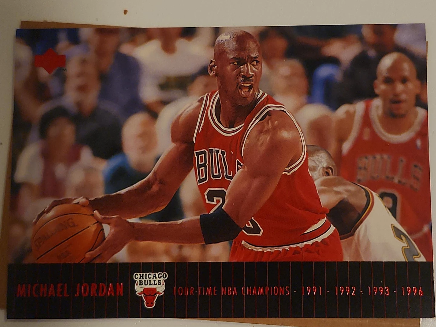 Michael Jordan Chicago Bulls Upper Deck Trading Card