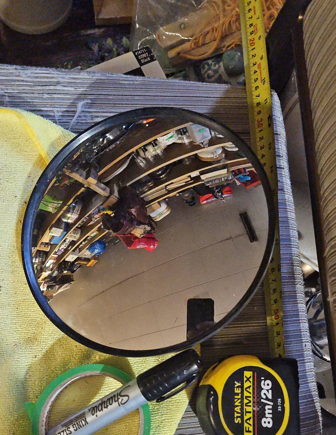Round Blind Spot Mirror